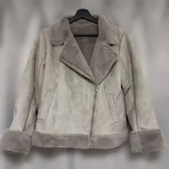 おしゃれ✨人気✨美品✨フェイクムートン ジャケット COLONY2139