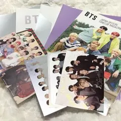 BTS ファンクラブ会報 vol.6~10 グリーティングカード