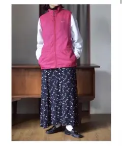 【ヴィンテージ】USED NIKEナイロンベストのサムネイル
