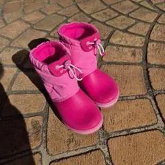 Crocs ピンク ブーツ C10