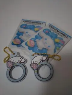 サンリオ シナモン　ぷちリング　ウエハース　セット