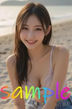 c372　AI美女　ポスター　グラビア　かわいい　下着　ランジェリー　水着