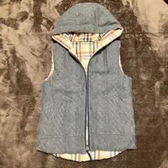 アーノルドパーマー リバーシブル ダウンベスト