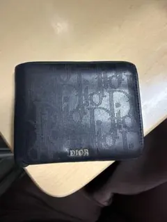 Christian Dior 2つ折り財布 オブリークギャラクシーレザー