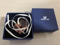 美品　スワロフスキー 豚チャーム　オーナメントのサムネイル