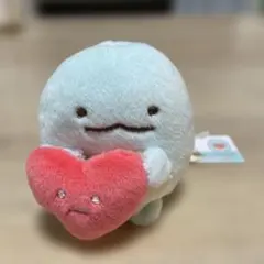 すみっコぐらし　とかげ　てのりぬいぐるみ　 しろくまのてづくりぬいぐるみ　ハート