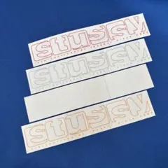 stussyステューシー ステッカー4枚のサムネイル