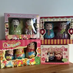 不二家　ペコちゃん　ポコちゃん　ひな人形　マトリョーシカのサムネイル