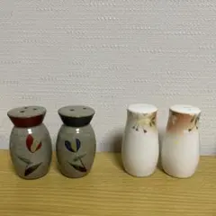 陶器製 調味料入れ　2セット