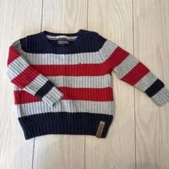 TOMMY HILFIGER ニット 80cm 男の子 セーター ボーダー
