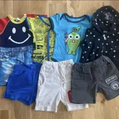 【美品】ブランド　男の子　80cm まとめ売り　半袖