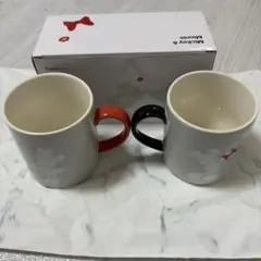 ミッキー＆ミニー マグカップ 2個セット