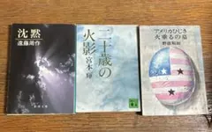 日本文学 名作3冊セット