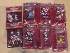 ディズニー クリスマスオーナメント ハッピー 쿠지 ミッキー プルート他 8点