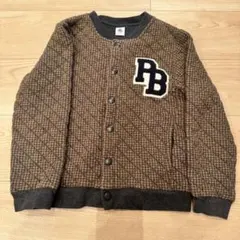 プチバトー　PBロゴ　キルティングジャケット 8anc/128㎝
