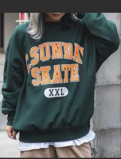 WEGO C.SUNDAY SKATE スウェット XXL