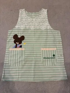 くまのがっこう　エプロン　保育士　幼稚園教諭