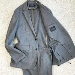 美品✨ナノユニバース ダメリーノ SOLOTEX スーツ 上下 ストレッチ XL