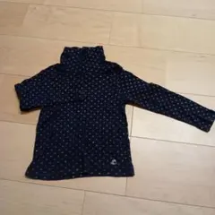 プチバトー　ハイネック　カットソー　95センチ