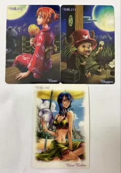 ワンピース グミカード ナミ&ロビン スペシャルパーティー 2009年