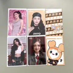 TWICE 国立 オフラインクジ 参加賞 トレカ ジヒョ コンプセット - メルカリ