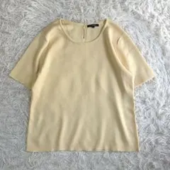 美品　23区　洗える　サマーニット　大きいサイズ　半袖のサムネイル