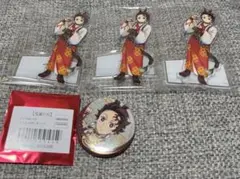 鬼滅の刃 アクリルスタンド 箔押し缶バッジ 2026 午年 干支 竈門炭治郎