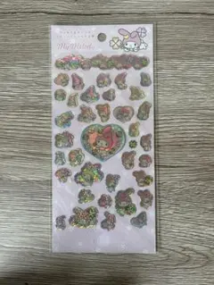 平成当時物　マイメロディ　ぷくぷくシール　2010年