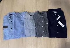ワイシャツ　ブランドミックス　5点セット