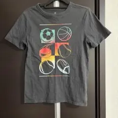 GAP Tシャツ 150cm ダークグレー 半袖キッズ ジュニア 美品 スポーツ