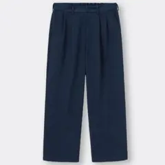 GU S チノツータックバギースラックス 69ネイビー タグ付き