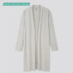 ユニクロ エアリズム シームレスUVカットロングカーディガン