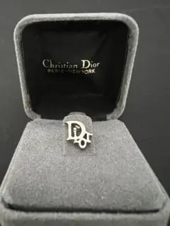 【希少】Christian Dior ロゴ ヴィンテージ ラペルピン　ケース付