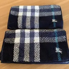 BURBERRY フェイスタオル 新品未使用2枚セット　ラルフローレンおまけ付き