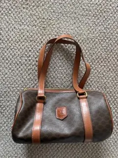 CELINE セリーヌ マカダム ショルダーバッグ パピヨン【中古】