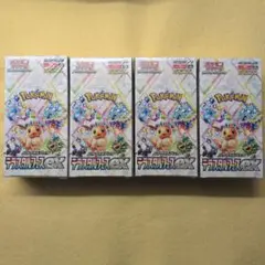 ポケカ　テラスタルフェスex4BOX　新品未開封シュリンク付