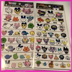 たまごっち4sizeプチプチおみせっちシリーズステッカー　おみせっち&パラダイス