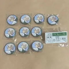 28個セット 竈門禰豆子 鬼滅の刃 キメツ学園 原画展 名札 缶バッジ