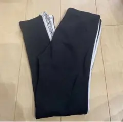 しまむら　ズボン　ボトムス　裏起毛　ラインパンツ