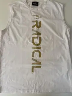 RADICAL FITNESS ホワイトタンクトップ XL