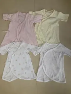 ユニクロ　新生児コンビ肌着4点セット