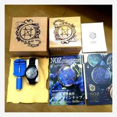 NOZ 天然石 腕時計 ダブルムーブメント ラピスラズリ×エボニー - メルカリ