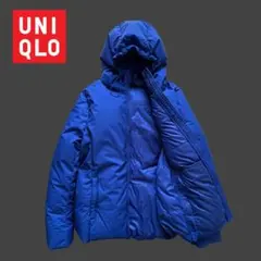 UNIQLO シームレス パファージャケット ロイヤルブルー XL 2015年製