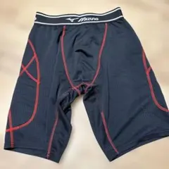 Mizuno JASPO スライディングパンツ Mサイズ ブラック/レッド