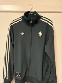 2015年製adidas古着トラックジャケットユヴェントスブラックホワイトT35 Adidas/Track Jacket（アディダス トラックジャケット）ブラック