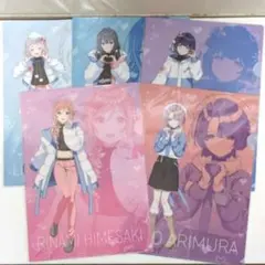 学園アイドルマスター×狭山スキー場 クリアファイル 5枚セット