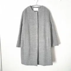1/12まで★ボールジィBallseyノーカラーコート⭐ライトグレー