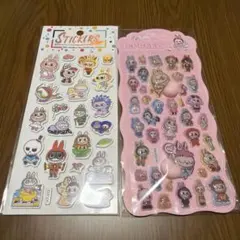 ラブブ　シール　2種