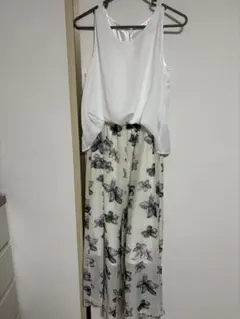 タンクトップワンピース(パンツ) 花柄パンツ