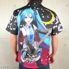 初音ミク×絡繰魂 コラボ半袖シャツ 262009 Lサイズ ボーカロイド ギターのサムネイル